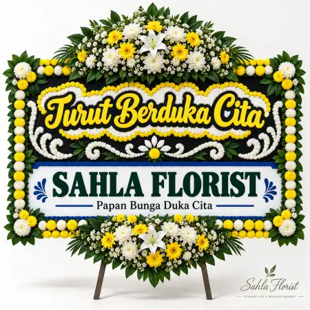 Papan Bunga Duka Belitung