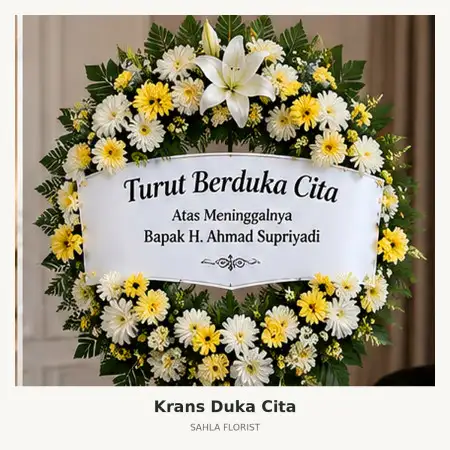 Krans Bunga Duka Belitung